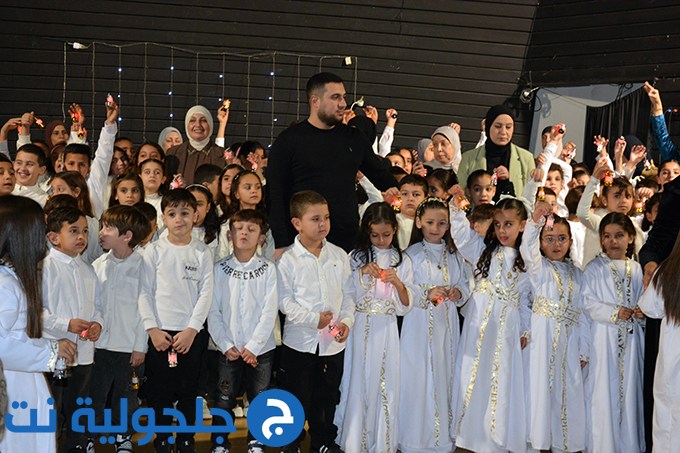 مهرجان ديني يناديني في مدرسة المستقبل في جلجولية